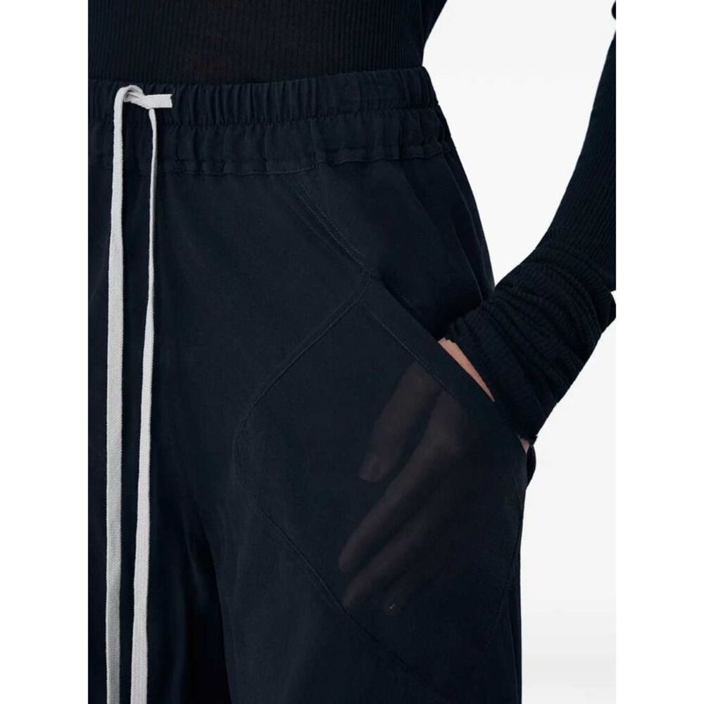 Rick Owens Women Wide-Leg Pants With Drawstring - Picture 5 of 5